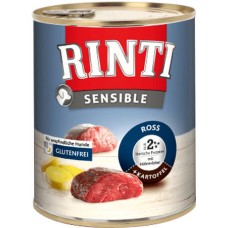 Finnern Rinti Sensible gluten free άλογο, συκώτι κοτόπουλου 800gr