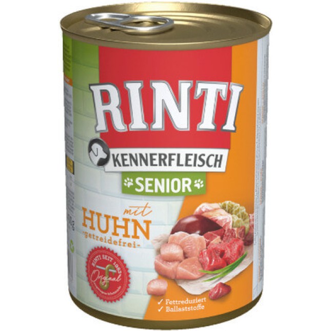 Finnern Rinti Kenner Fleisch senior κοτόπουλο κονσέρβα 400gr