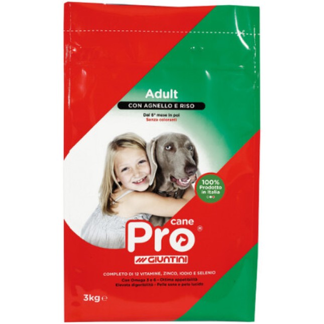 Giuntini Pro Cane dog αρνί & ρύζι υποαλλεργική 3kg