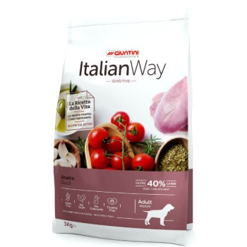 Giuntini Italian Way adult medium πάπια ευαίσθητους grain free 27/17 3kg