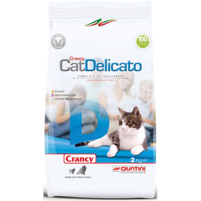 Giuntini Crancy snack delicato με λευκό ψάρι  400gr