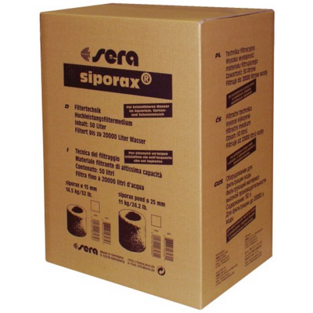 Sera siporax Professional,βιολογικό φιλτράρσμα 20000ml / 14,5kg