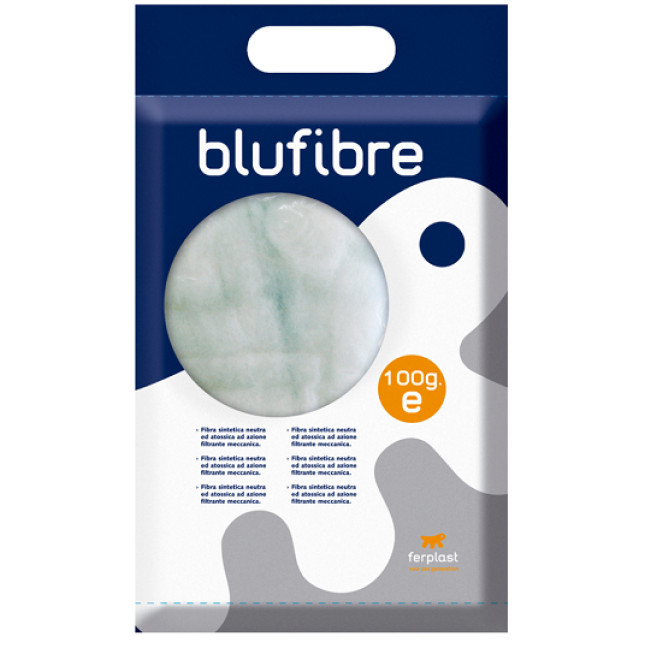 ferplast φίλτρο συνθετικών ινών blufibre 100g