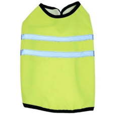 Happypet petgear hi vis κίτρινο αδιάβροχο με αντανακλαστικό για σκύλους 30cm/12