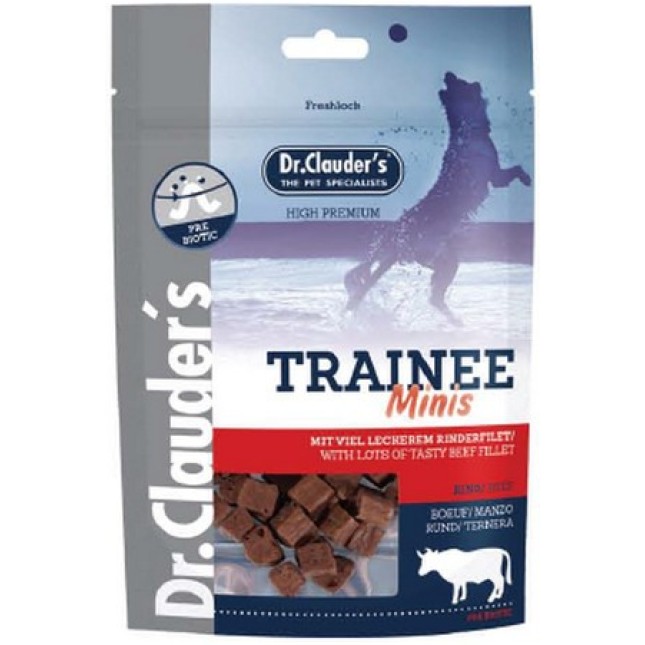 Dr Clauder's Beef mini Trainee Snack  (Μοσχάρι)  50g