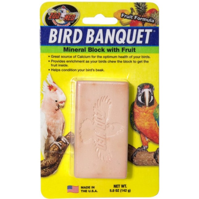 Zoo Med Bird Banquet ασβέστιο με γεύση φρούτων 142g