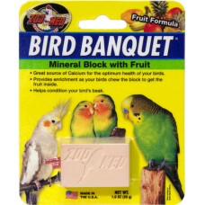 Zoo Med Bird Banquet ασβέστιο με γεύση φρούτων 28g