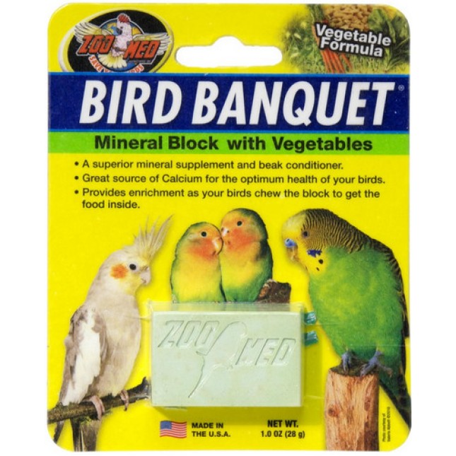 Zoo Med Bird Banquet ασβέστιο με γεύση λαχανικών 28g