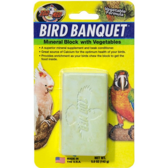 Zoo Med Bird Banquet ασβέστιο με γεύση λαχανικών 142g