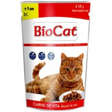 Biocat  μοσχάρι 100gr