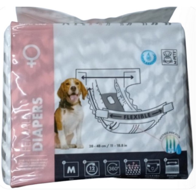 M-pets πάνα για θηλυκά σκυλιά medium 28 - 48 cm