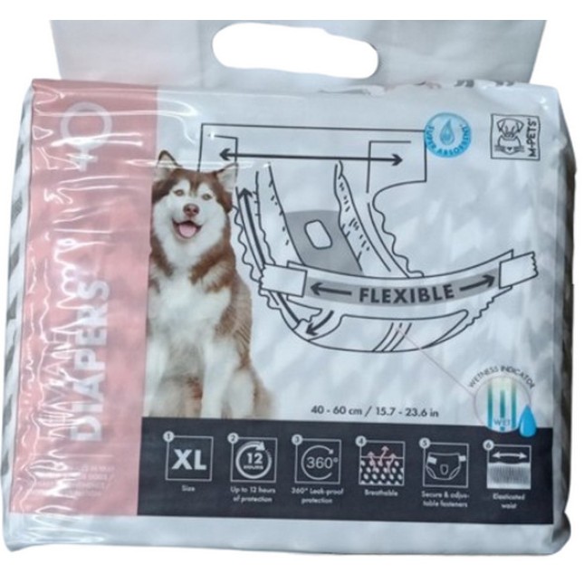 M-pets πάνα για θηλυκά σκυλιά xlarge 40- 60 cm