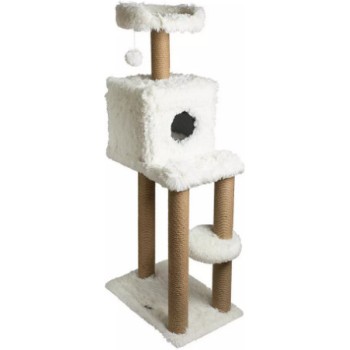 Gloria cat tree amazonas ονυχοδρόμιο λευκό  60cmx50x147cm