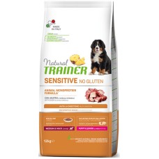 Natural Trainer Sensitive για κουτάβια-νεαρά σκυλιά με πάπια 12kg