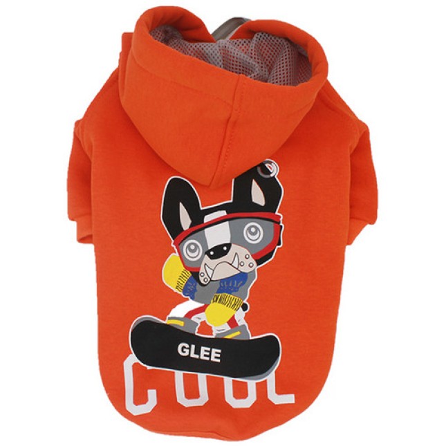 Glee Φούτερ Hoodie Luno Πορτοκαλί S 24cm