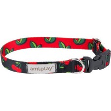 Amiplay-περιλαίμιο σκύλου Be Happy Cherry XLarge 45-70 x 2,5cm