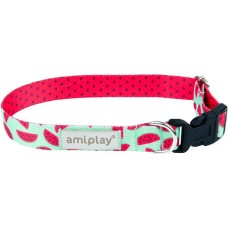 Amiplay-περιλαίμιο σκύλου Be Happy Watermelon Small 20-35 x 1,5cm