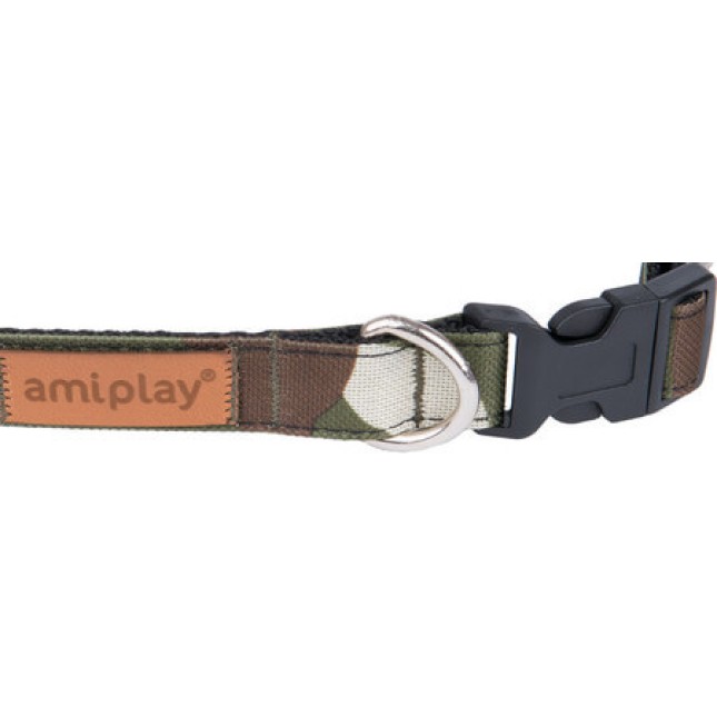 Amiplay- Περιλαίμιο σκύλου ADVENTURE Camo ένα τέλειο προϊόν για τους λάτρεις του ενεργού τρόπου ζωής