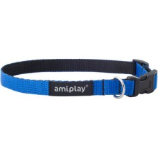 Amiplay-περιλαίμιο σκύλου TWIST μπλε  Small 20-35 x 1cm