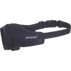 Amiplay-Φίμωτρο AIR μαύρο XSmall 14-17 x 17-28 cm