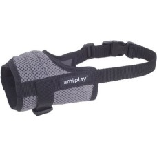 Amiplay-Φίμωτρο AIR γκρι XSmall 14-17 x 17-28 cm