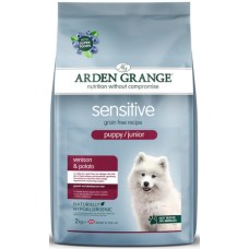 Arden Grange τροφή για κουτάβια sensitive με ελάφι 2kg