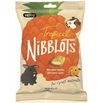 Mark & Chappel Nibblots λιχουδιές με ανανά για μικρά ζώα 30g