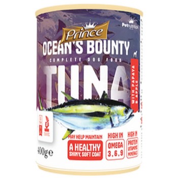 Prince Oceans Bounty τόνος παπάγια & μήλο 400g