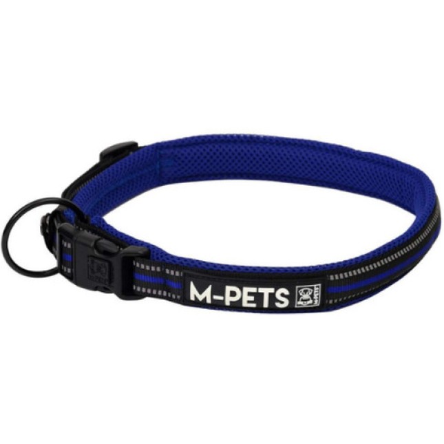 M-pets HIKING Μπλε electric μαλακό περιλαίμιο large 55-65x2.5cm