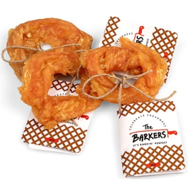 Celebrate The Barkers Donut τενόντων βοείου κρέατος με κοτόπουλο 5cm  13gr 1τμχ