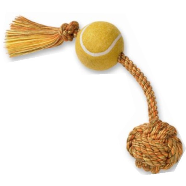 Nobby Σχοινί με μπάλα του τένις 45cm, 310 g, ball Ø 7,5cm