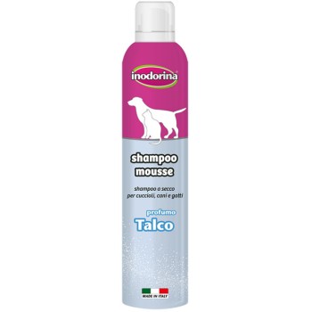 Inodorina Shampoo mousse άρωμα ταλκ  300ml