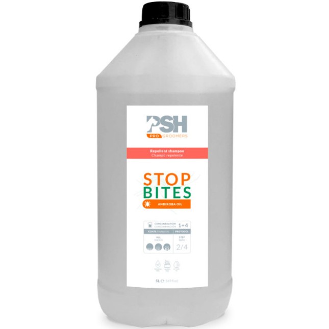 PSH σαμπουάν Stop Bites με λάδι Andiroba 5000 ml