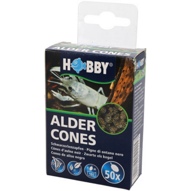 Hobby Alder Cones παρέχουν την ανάπτυξη των φυτών στο ενυδρείο 50 τμχ