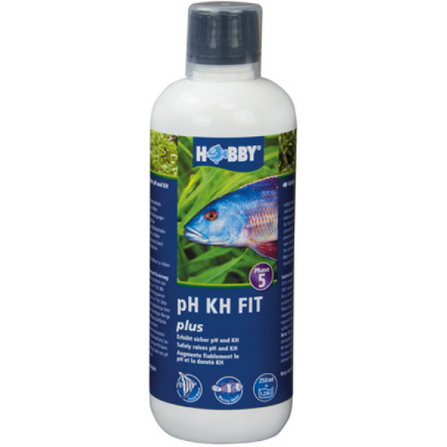 Hobby pH/KH FIT plus σταθεροποιεί την τιμή του ph 250ml