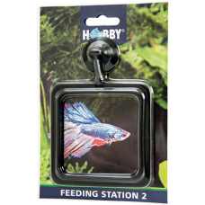 Hobby Feeding Station II square  Σταθμός Σίτισης ψαριών για ενυδρεία  10 x 10 cm