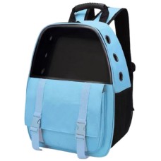 Γαλάζια τσάντα μεταφοράς χειρός-πλάτης μεγάλης χωρητικότητας 33x21x43cm