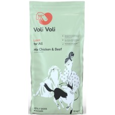 Voli Voli Love Tροφή Σκύλου με Μοσχάρι και Κοτόπουλο 13kg