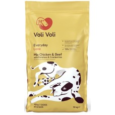 Voli Voli Premium Tροφή Σκύλου με Μοσχάρι, Κοτόπουλο, Κρανιά, Πατάτες 10kg