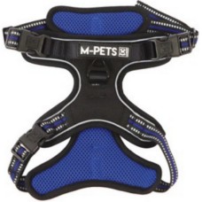 M-pets HIKING Μπλε σαμαράκι αδιάβροχο και επένδυση από πλέγμα αέρα