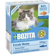 Bozita υγρή τροφή για στειρωμένες γάτες με ψάρι αρκτικής grain free 370gr