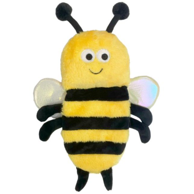 Happypet Λούτρινο παιχνίδι Crinkle Bee με ήχο 22×11×5cm