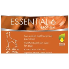 Dermoscent ESSENTIAL 6 δέρμοκαλλυντικό για σκύλους 20-40kg 4 πιπέτες