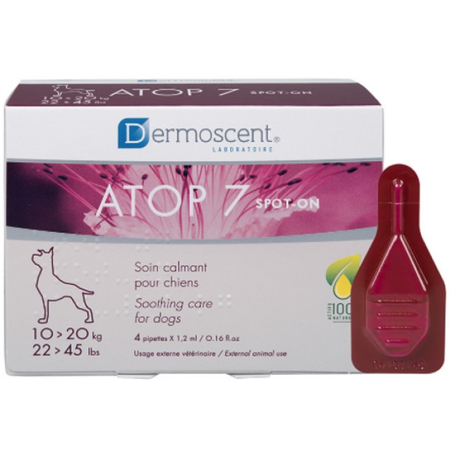 Dermoscent Kαταπραϋντικές πιπέτες για σκυλιά 10-20kg 4x1,2ml