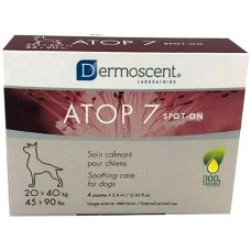 Dermoscent Kαταπραϋντικές πιπέτες για σκυλιά 20-40kg 4x2,4ml