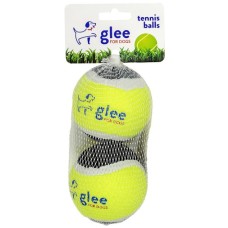 Glee Παιχνίδι Σκύλου Tennis Balls Κίτρινο - Μαύρο 7,5cm 2τμχ