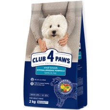 Kormotech Club 4 Paws ξηρή διατροφή υψηλής ποιότητας για ενήλικα μικρόσωμα σκυλιά με αρνί με ρύζι