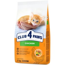 Kormotech Club 4 Paws τροφή για γατάκια με κοτόπουλο 2kg