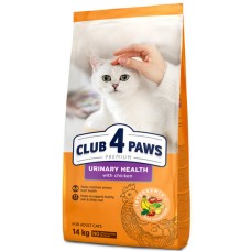 Kormotech Club 4 Paws τροφή για γάτες με ευαίσθητο ουροποιητικό σύστημα με κοτόπουλο 14kg