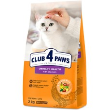 Kormotech Club 4 Paws τροφή για γάτες με ευαίσθητο ουροποιητικό σύστημα με κοτόπουλο